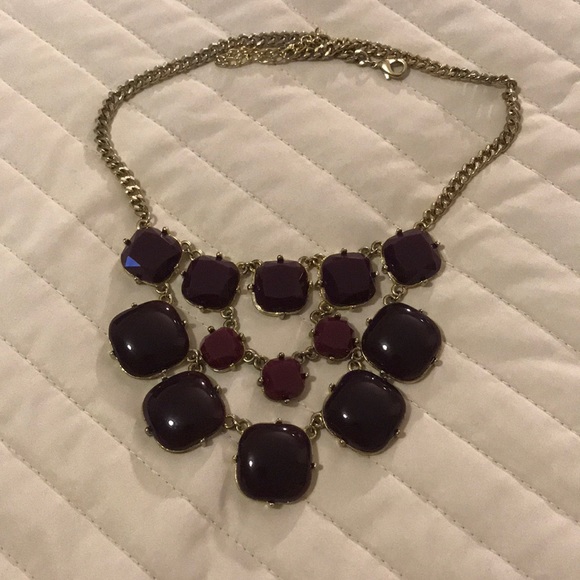 Purple Statement Necklace 💜💜💜💜 vintage early 2000s - Picture 1 of 3